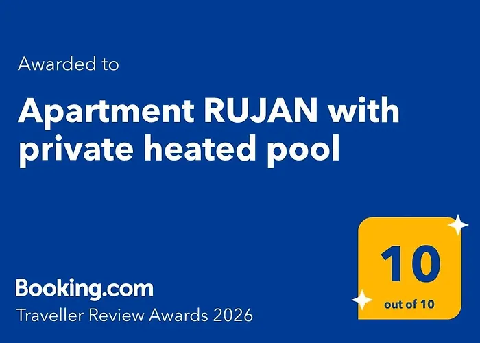 Rujan With Private Heated Pool