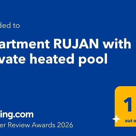 Rujan With Private Heated Pool
